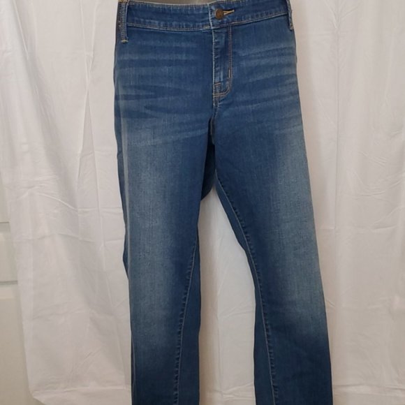 Isabel Maternity by Ingrid & Isabel Womens Blue Skinny Maternity Jeans Inseam 26 - Picture 3 of 8